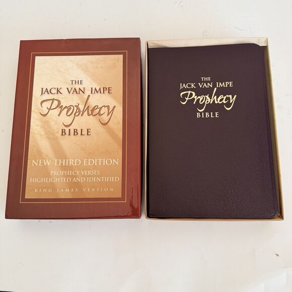 The Jack Van Impe Prophecy Bible New Third Edition King James Version New & Book - Picture 1 of 7